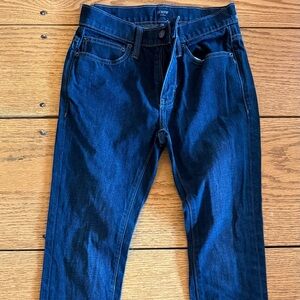 J. Crew Dark Indigo Skinny Jeans